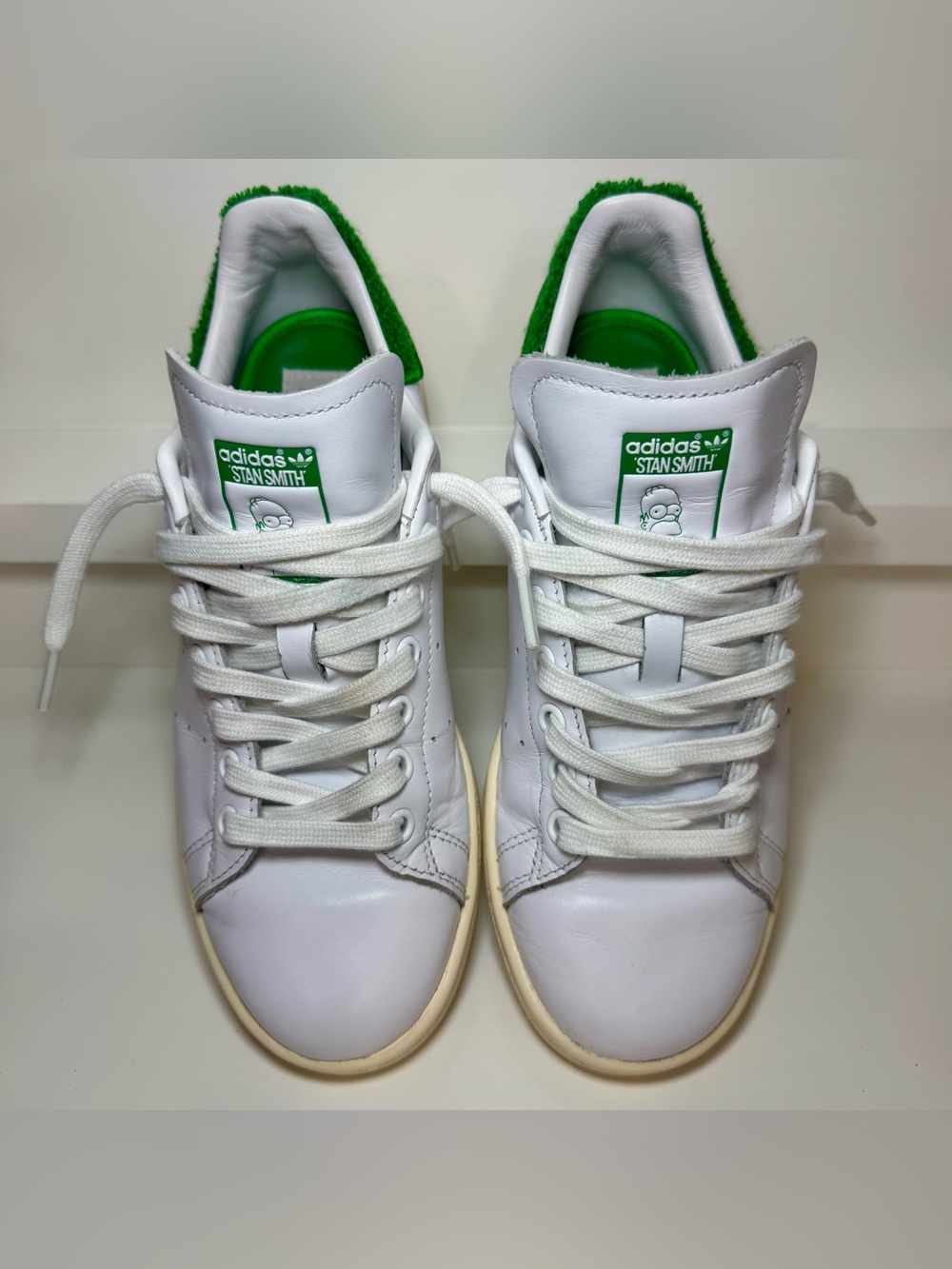 Menâs Adidas Stan Smith x The Simpsons Homer Simpson M6 Clean AF đ„ Rare Collab - Picture 9 of 16